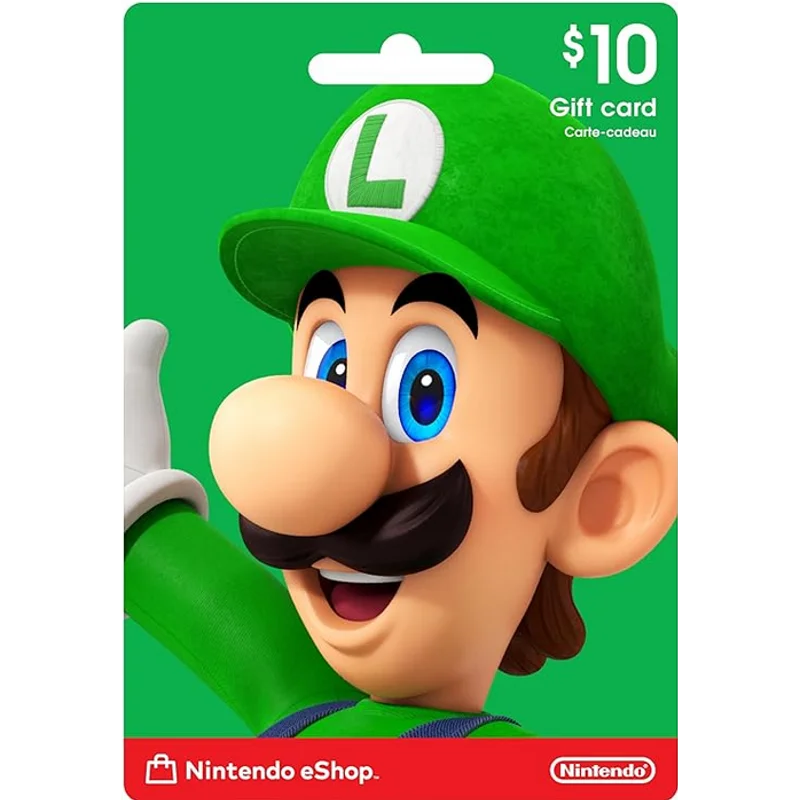 Carte Nintendo eShop - 10$