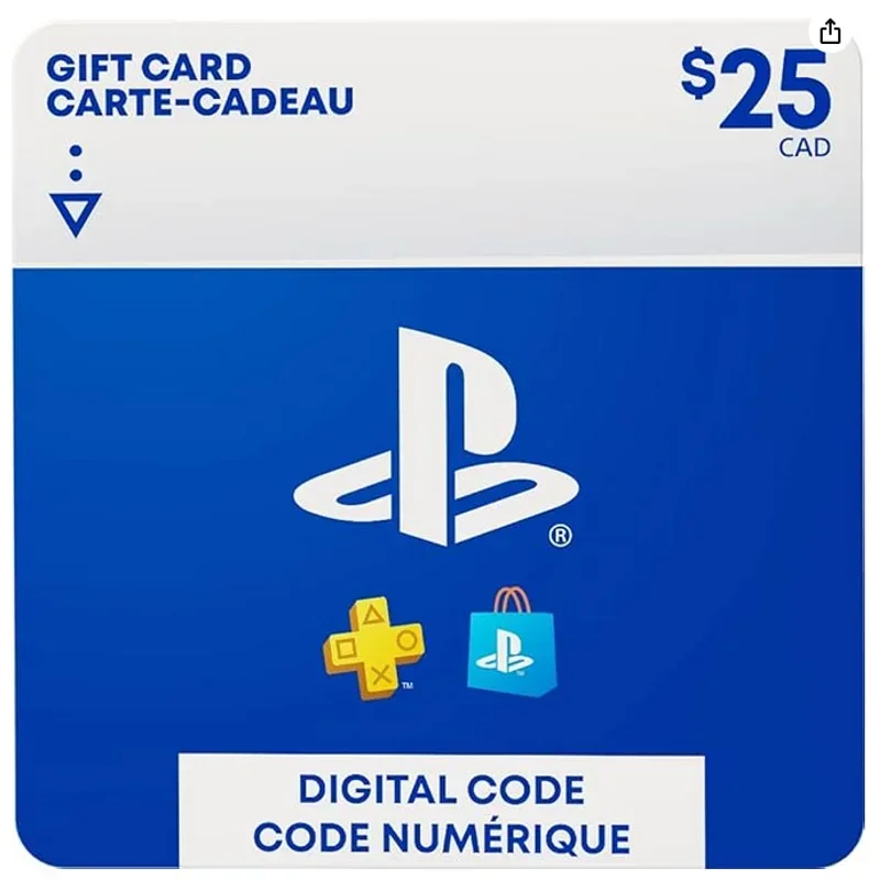 Carte PlayStation Store — 25$