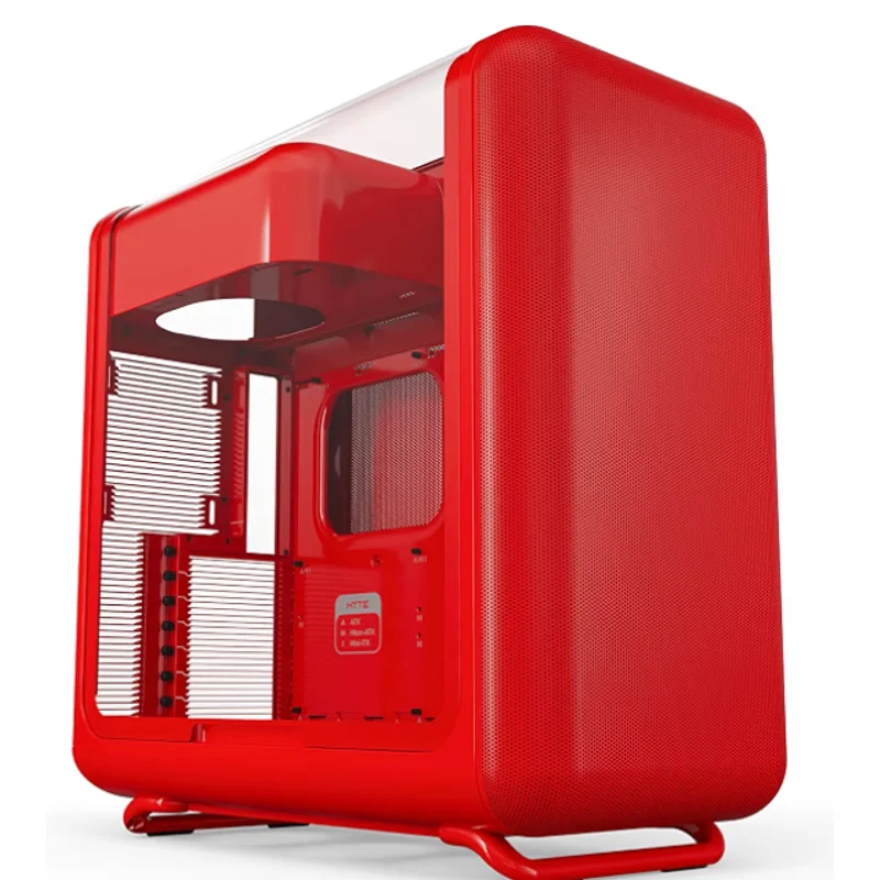 Boîtier Gaming Rouge Hyte X50